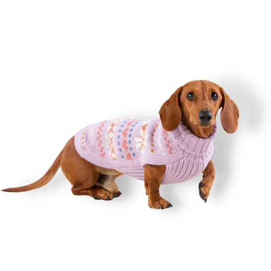 Alqo Wasi Lavender Sunrise Dog Jumper - DOGUE