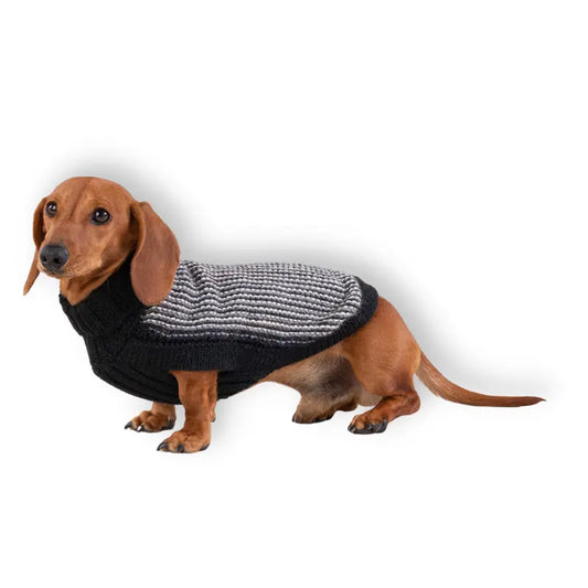 Alqo Wasi Popcorn Black Dog Jumper - DOGUE