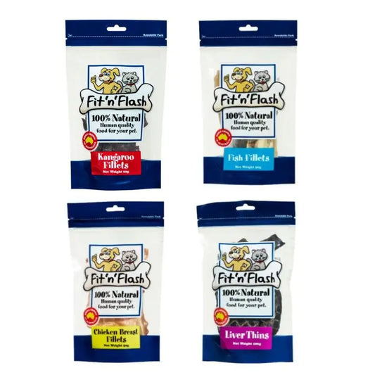 Fit 'n' Flash Assorted Dog Treats | Buy Online at DOGUE Australia