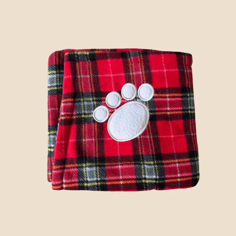 Hamish McBeth Tartan Dog Blanket Red | Buy Online at DOGUE Australia