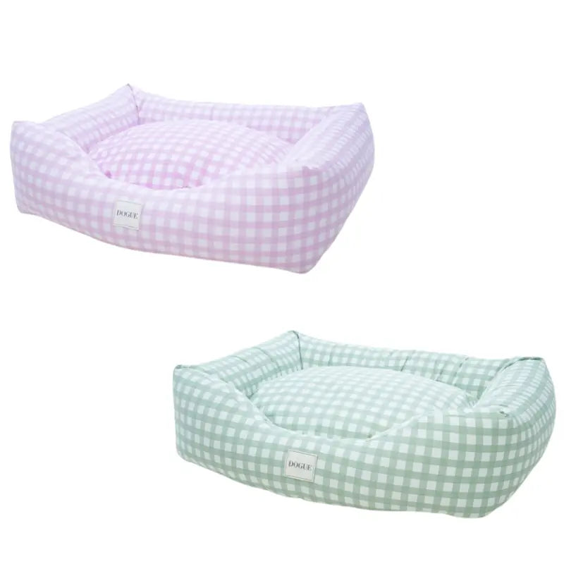 dogue-gingham-bolster-dog-beds