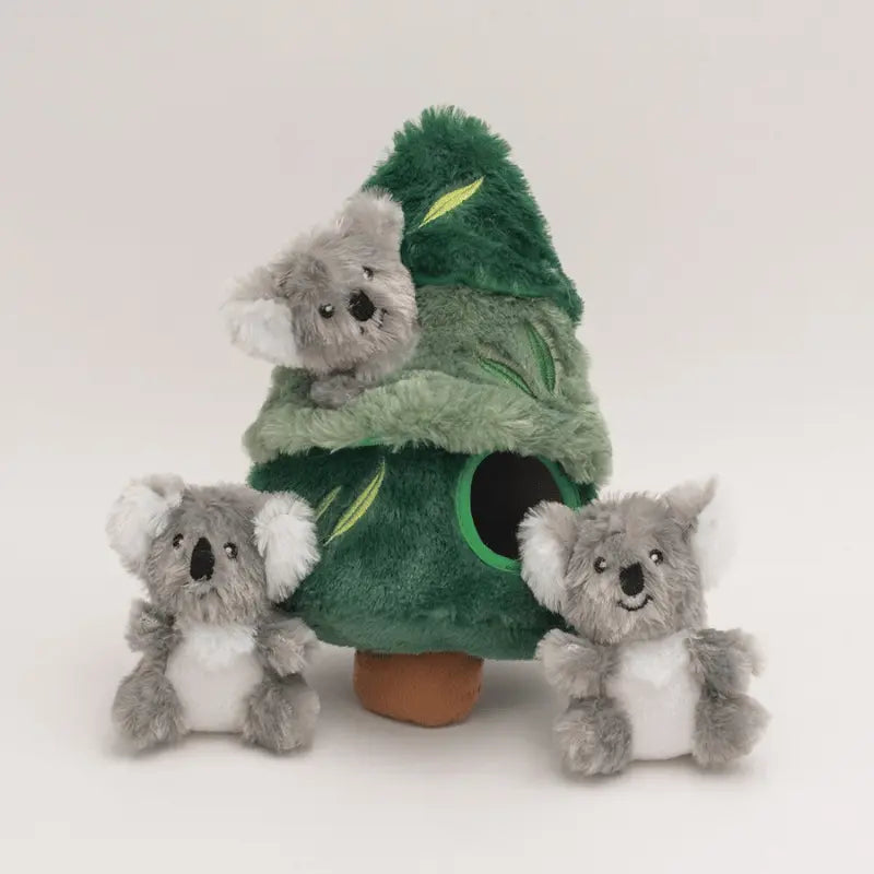 ZippyPaws Burrow Koala in Tree Dog Toy | Buy Online at DOGUE Australia