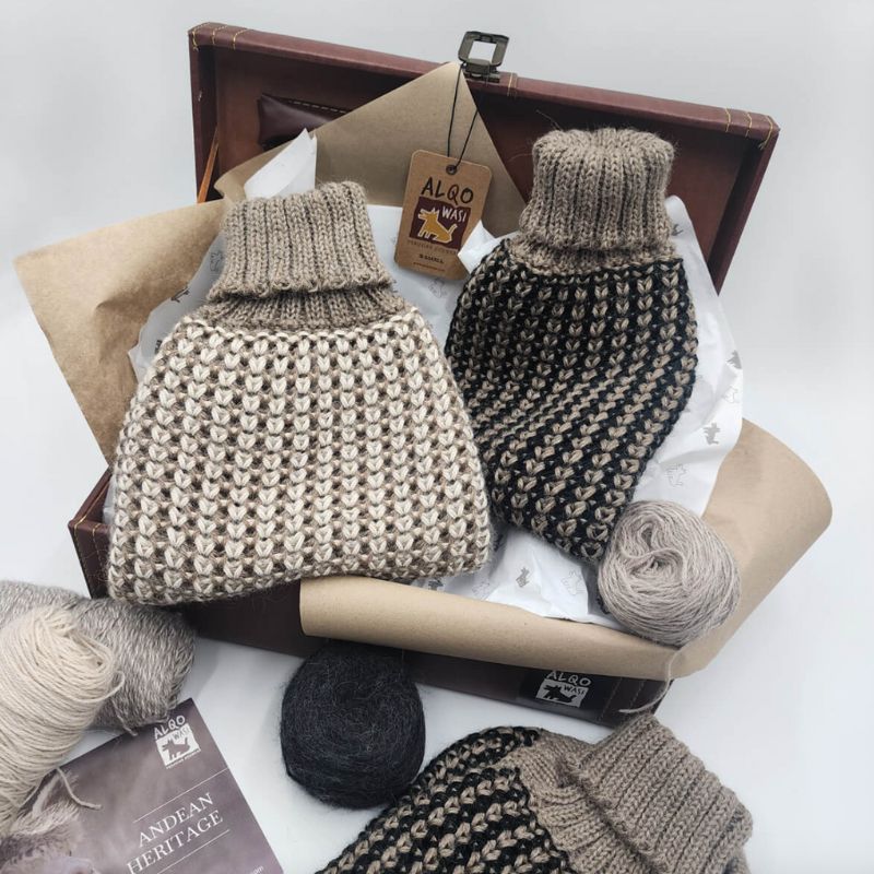 Alqo Wasi Alpaca Dog Jumper Harmony Natural - DOGUE