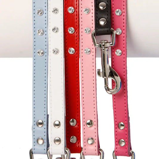 DOGUE Leather Glamour Dog Lead - DOGUE