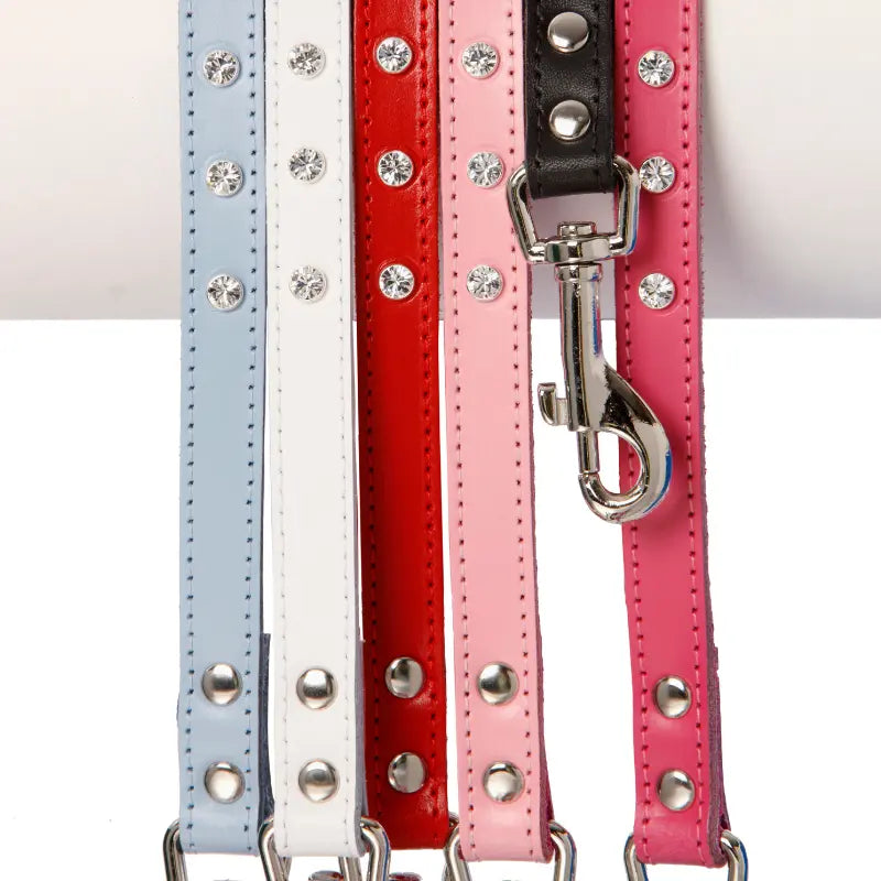 DOGUE Leather Glamour Dog Lead - DOGUE