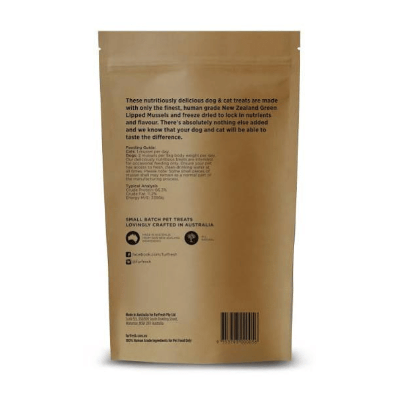 FurFresh Freeze Green Lipped Mussel Dog Treat 50g