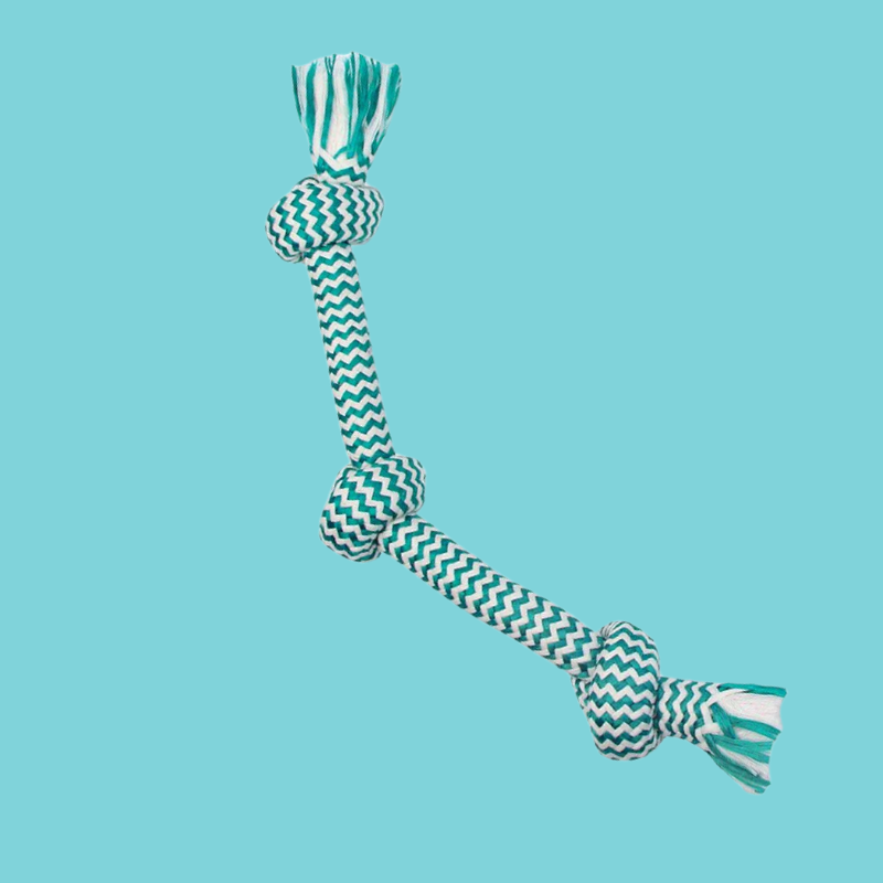 Mammoth Flossy Chews Extra Fresh Knot Tug Dog Toy - DOGUE