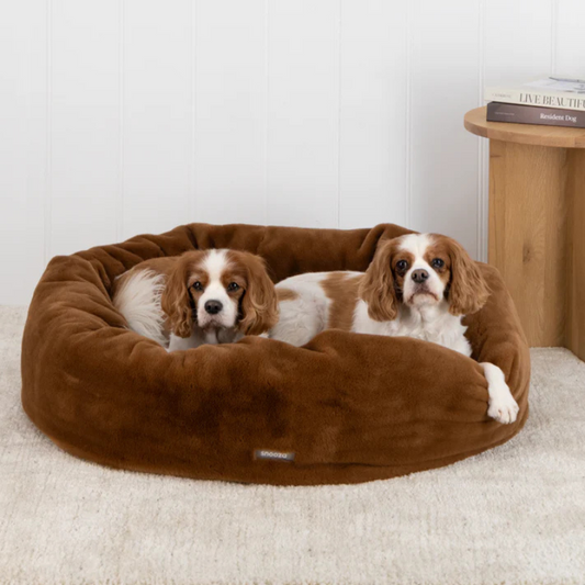 Snooza Luxe Fur Cuddler Dog Bed - DOGUE