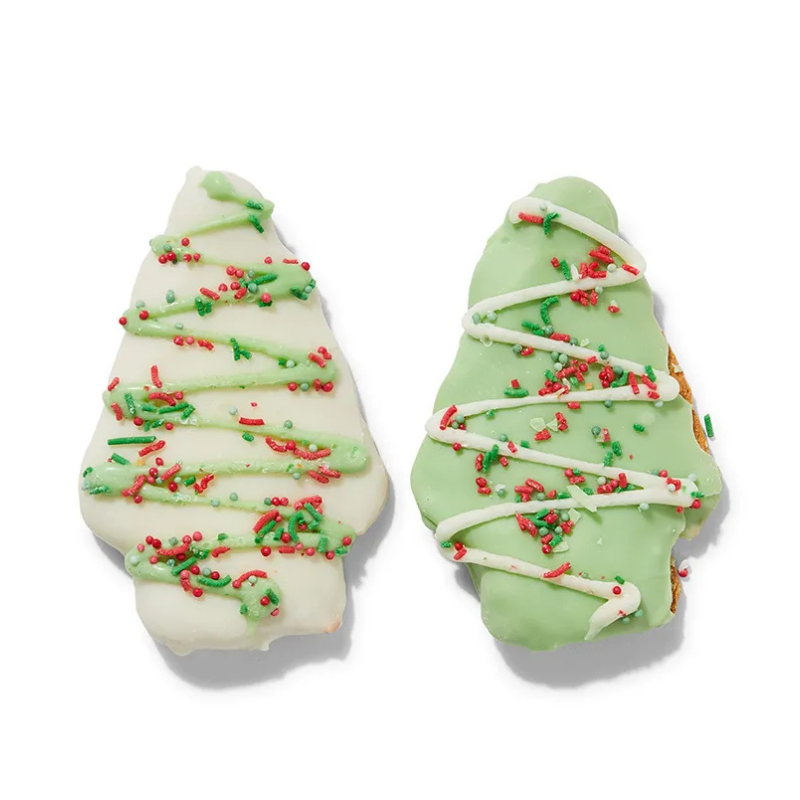 Wagalot Woofy Christmas Tree Dog Treat 2-pack