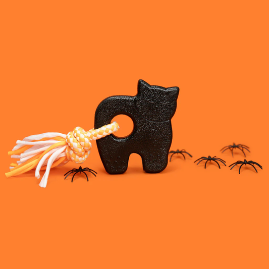 ZippyPaws Halloween ZippyTuff Teetherz Black Cat - DOGUE