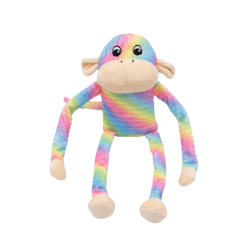 ZippyPaws Spencer the Crinkle Monkey Dog Toy