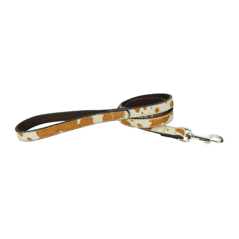 DOGUE Leather Animal Print Dog Lead - DOGUE