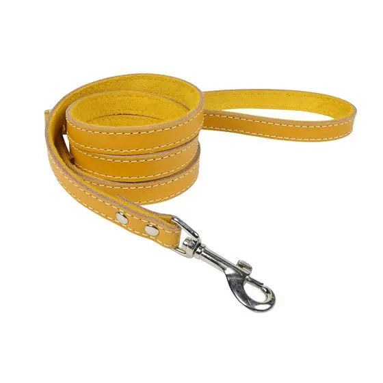 DOGUE Classic Stitch Leather Dog Lead - DOGUE