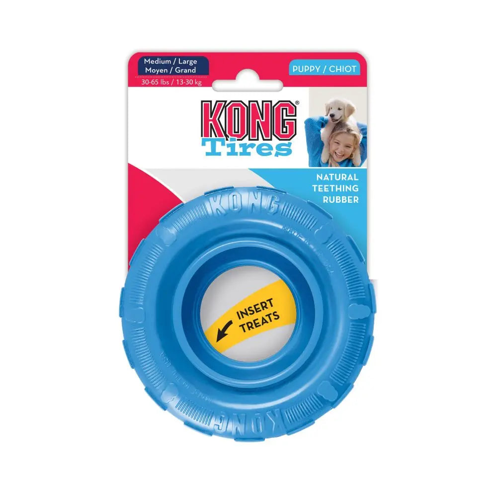KONG Puppy Tire Dog Toy - DOGUE