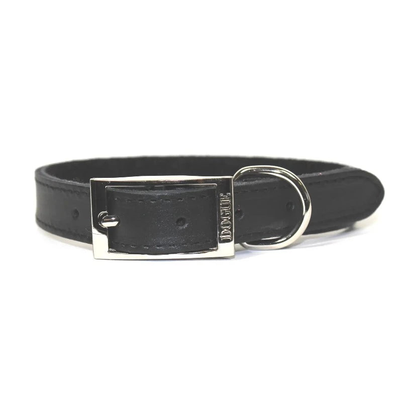 DOGUE Plain Jane Leather Dog Collar - DOGUE
