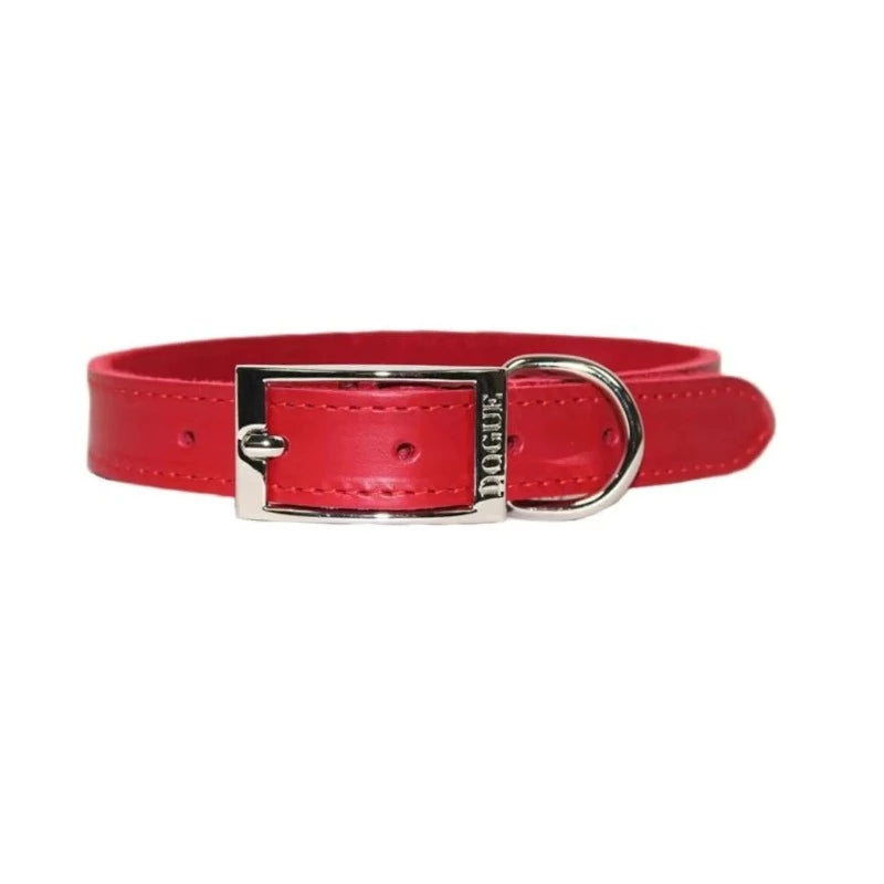 DOGUE Plain Jane Leather Dog Collar - DOGUE