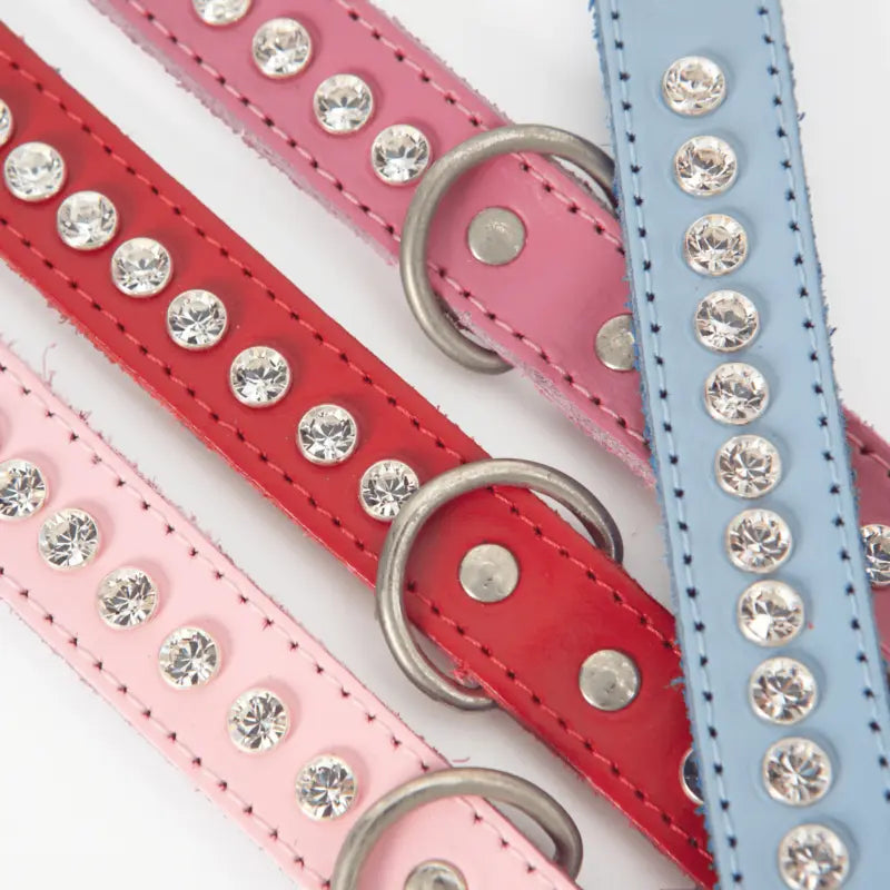 DOGUE Leather Glamour Dog Collar - DOGUE