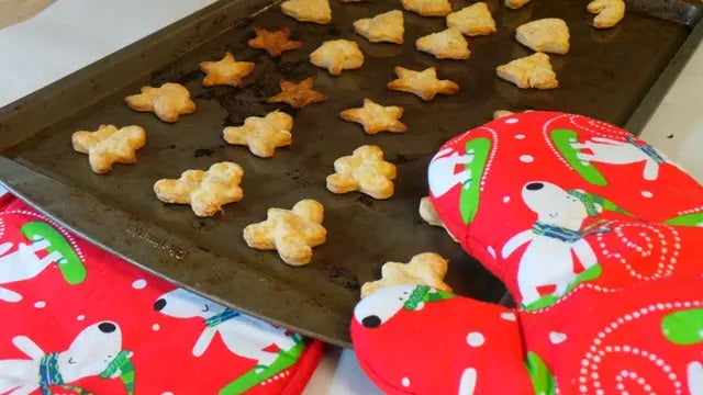 DIY Christmas Dog Treats | Gingerbread Cookies