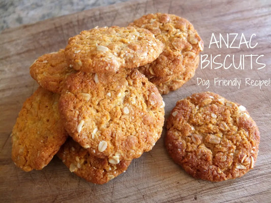 Dog Friendly ANZAC Biscuits | Recipe