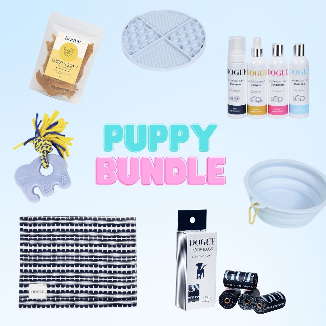 Puppy Pack Essentials Bundle Blue