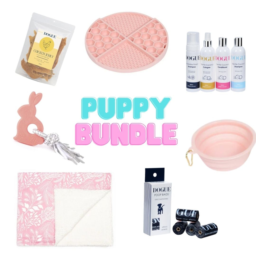 Puppy Pack Essentials Bundle Pink