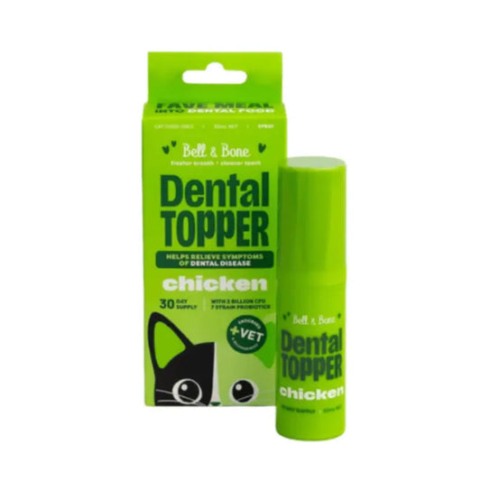 Bell & Bone Cat Dental Topper Chicken 30mL | Buy Online at DOGUE Australia