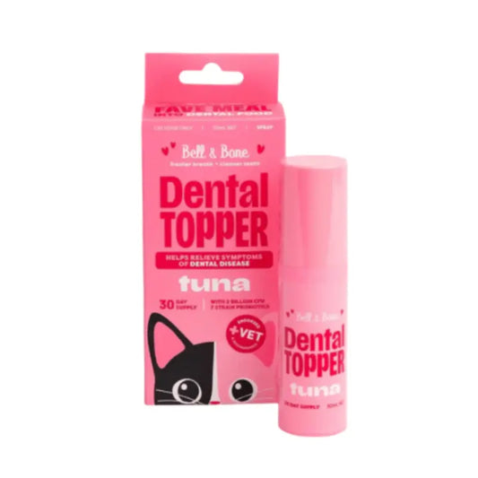 Bell & Bone Cat Dental Topper Tuna 30mL | Buy Online at DOGUE Australia