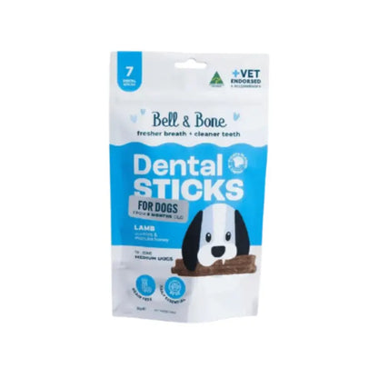 Bell & Bone Dog Dental Sticks Lamb, Mint & Manuka Honey | Buy Online at DOGUE Australia