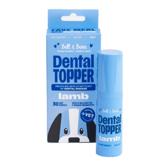 Bell & Bone Dog Dental Topper Lamb 30mL | Buy Online at DOGUE Australia