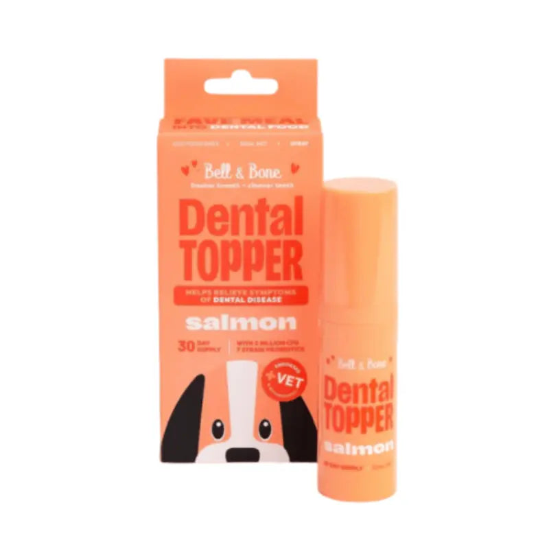 Bell & Bone Dog Dental Topper Salmon 30mL | Buy Online at DOGUE Australia