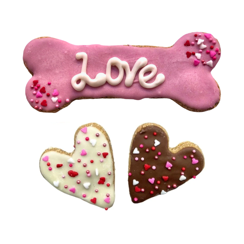 Bow Wow Bakery Love Pink and Hearts Box 
