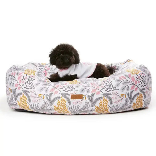DOGUE Bolster Wildflower Collection Dog Bed - DOGUE