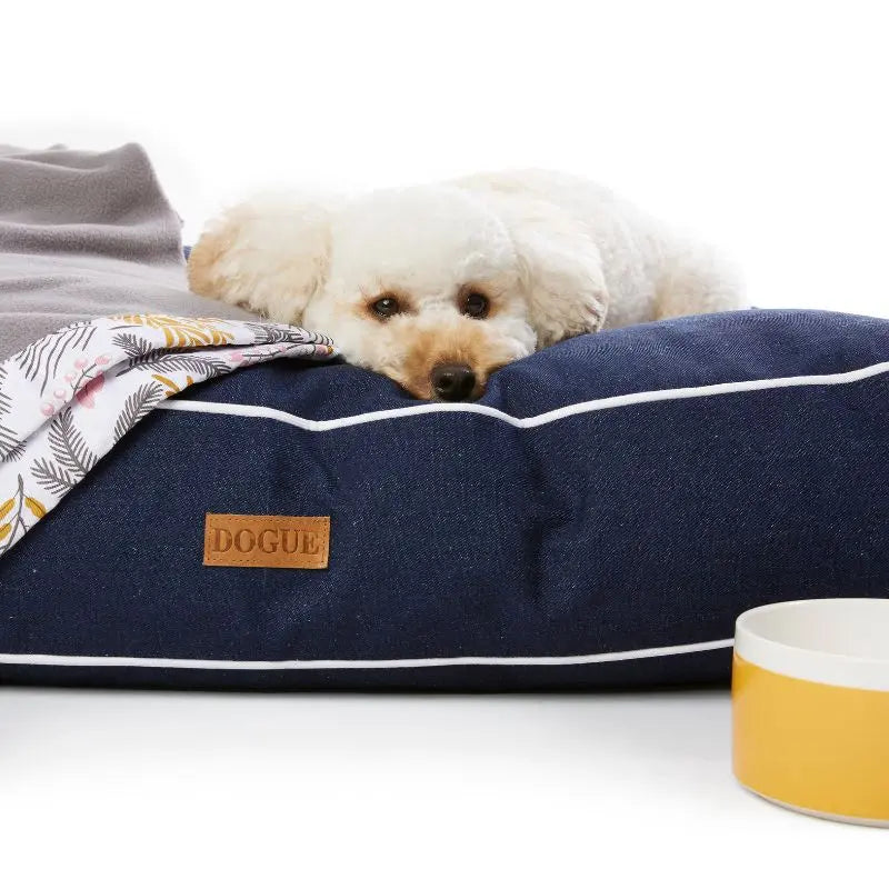 DOGUE Denim Floor Dog Cushion | Buy Online at DOGUE Australia