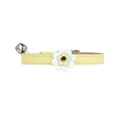 DOGUE Gelato Flower Leather Cat Collar | Buy Online at DOGUE Australia