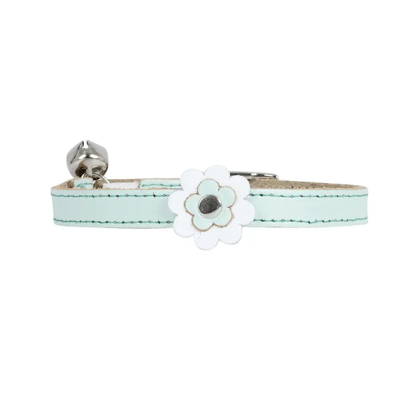 DOGUE Gelato Flower Leather Cat Collar | Buy Online at DOGUE Australia