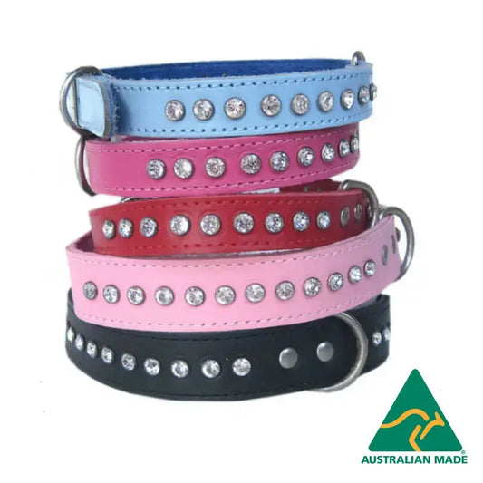 DOGUE Leather Glamour Dog Collar - DOGUE