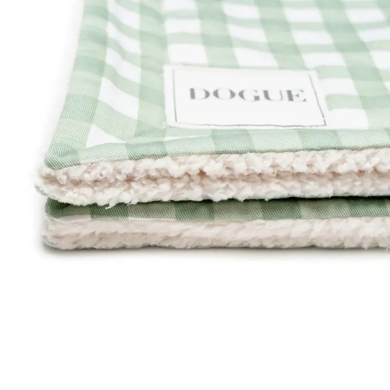 DOGUE Large Gingham Dog Blanket Green | Buy Online at DOGUE Australia