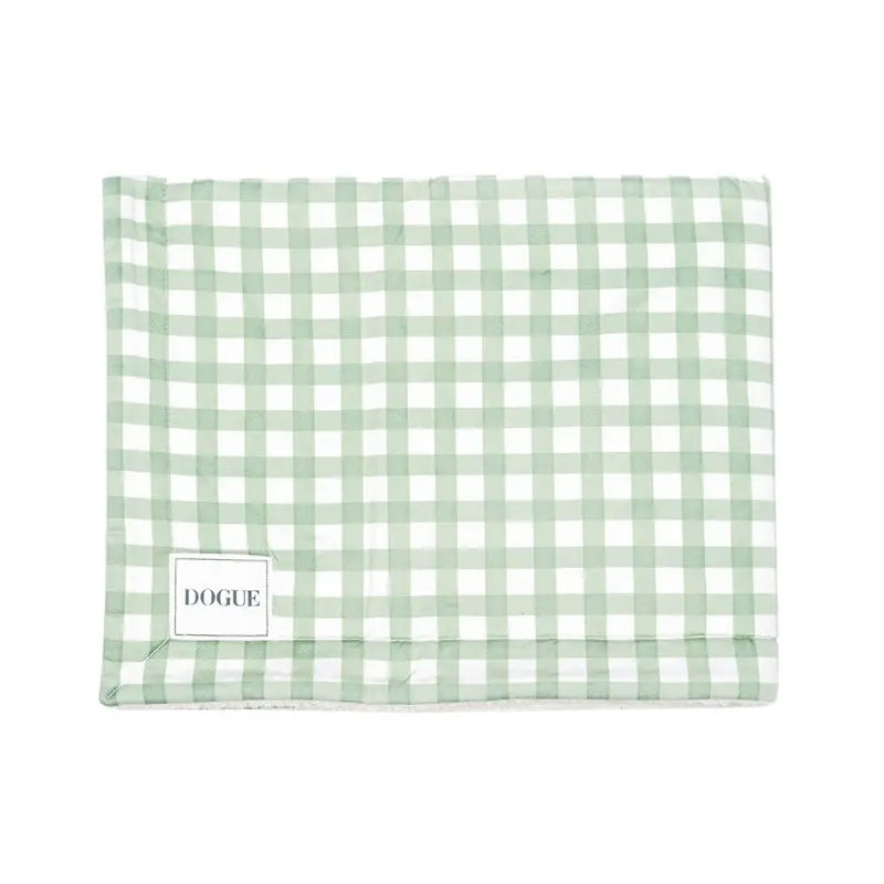 DOGUE Large Gingham Dog Blanket Green | Buy Online at DOGUE Australia