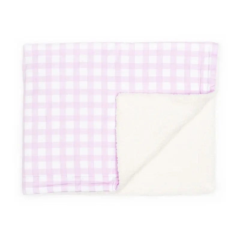 DOGUE Large Gingham Dog Blanket Mauve | Buy Online at DOGUE Australia