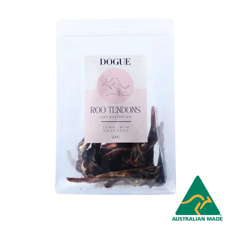 DOGUE Roo Tendons Dog Treat 200g - DOGUE