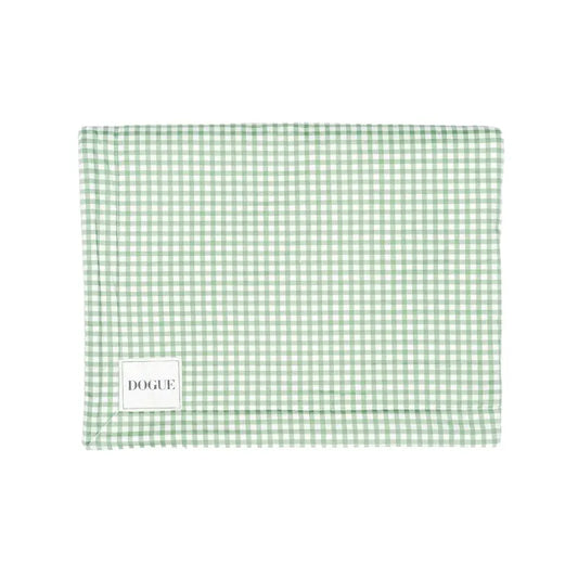 DOGUE Small Gingham Dog Blanket Green | Buy Online at DOGUE Australia
