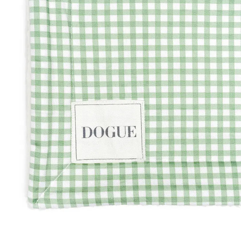 DOGUE Small Gingham Dog Blanket Green | Buy Online at DOGUE Australia