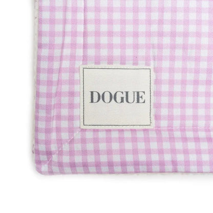 DOGUE Small Gingham Dog Blanket Mauve | Buy Online at DOGUE Australia