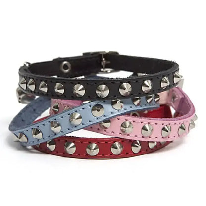 DOGUE Stud Muffin Leather Dog Collar - DOGUE