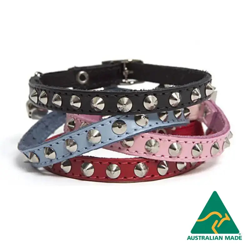 Studded sales cat collar