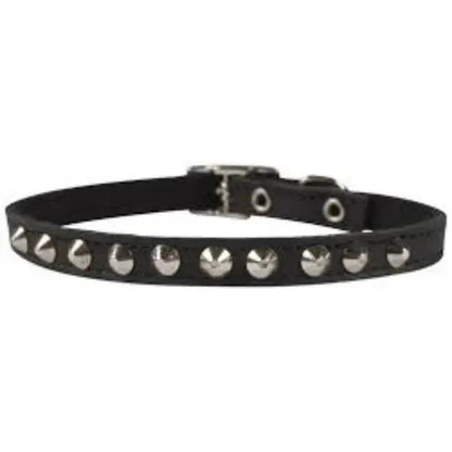 Studded Leather Cat Collar Buy Online at DOGUE