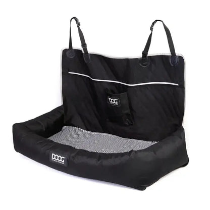 DOOG Dog Car Seat Black - DOGUE
