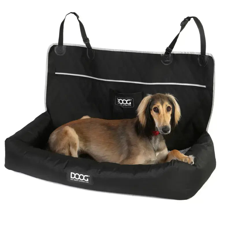 DOOG Dog Car Seat Black - DOGUE