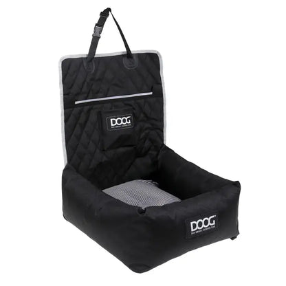 DOOG Dog Car Seat Black - DOGUE