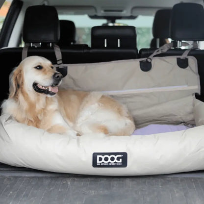DOOG Dog Car Seat Sand | Buy Online at DOGUE Australia